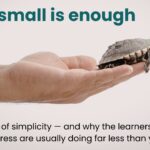 Why small is enough.